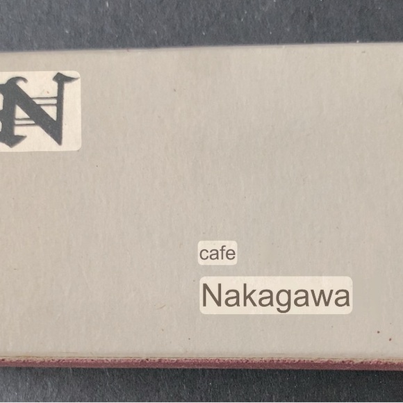 Vintage Japanese Matchbook Nakagawa Tea Room - Picture 4 of 5